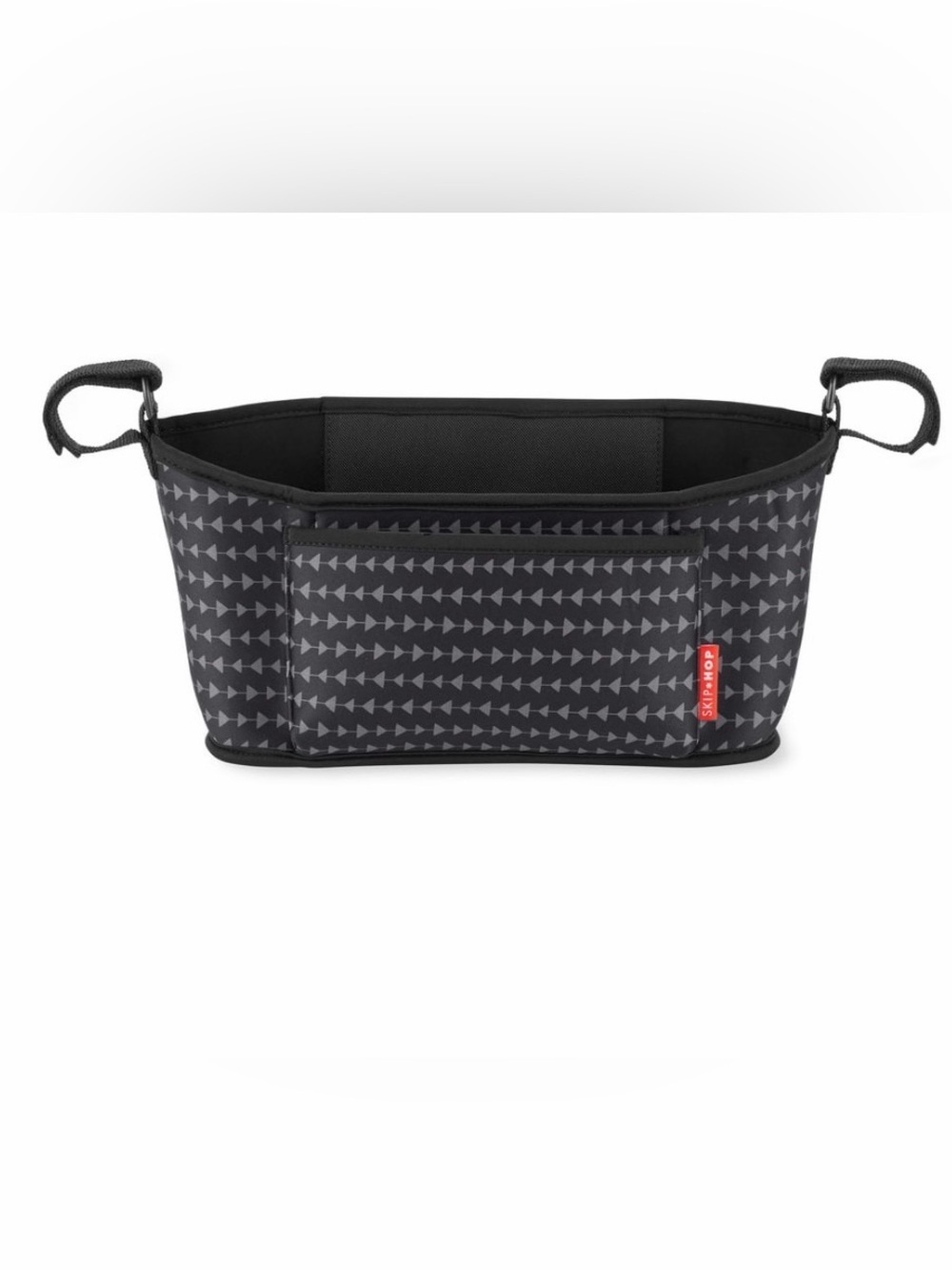 Skip Hop Black Arrow Pattern Stroller Caddy